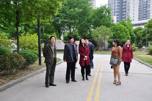 徐州沛县大屯二中学校领导来我校交流访问